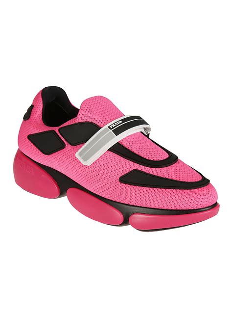 white and pink prada sneakers|pink prada sneakers men.